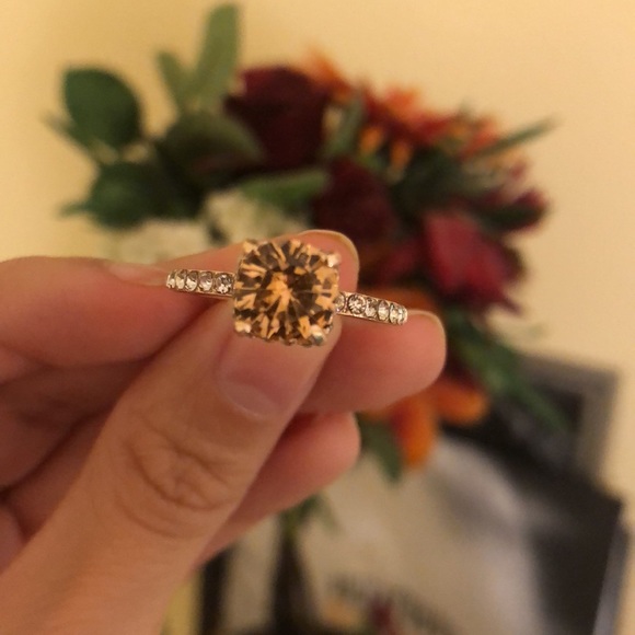 .925 sterling silver | Sparkle peach ring ✨ - Picture 5 of 5